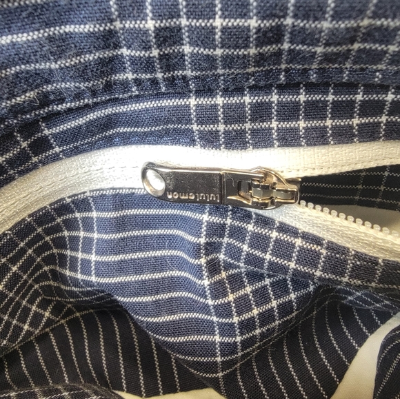 Lululemon Mens Shorts Blue Plaid 32" Waist 10" Inseam Casual Golf - Picture 7 of 8